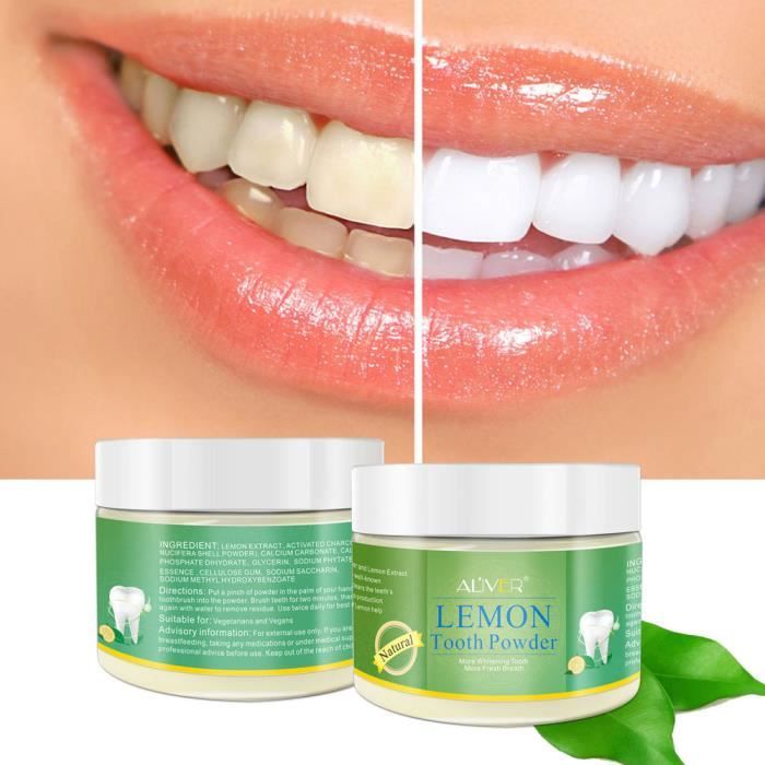 Poudre De Blanchiment Des Dents Poudre De Citron Blanchissante Au Citron Active Naturellement Buuiude8328 Achat Vente Soin Blanchiment Dents Poudre De Blanchiment Des Cdiscount