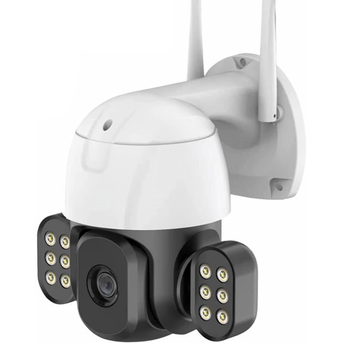 Caméra de Surveillance PTZ IP WiFi hd 8MP/4K, dispositif de