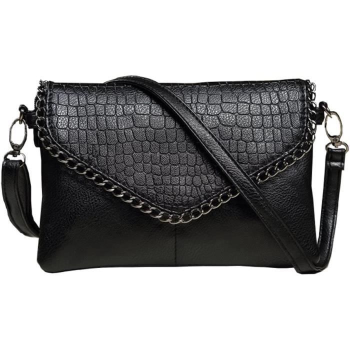 Pochette bandoulière femme clearance cuir