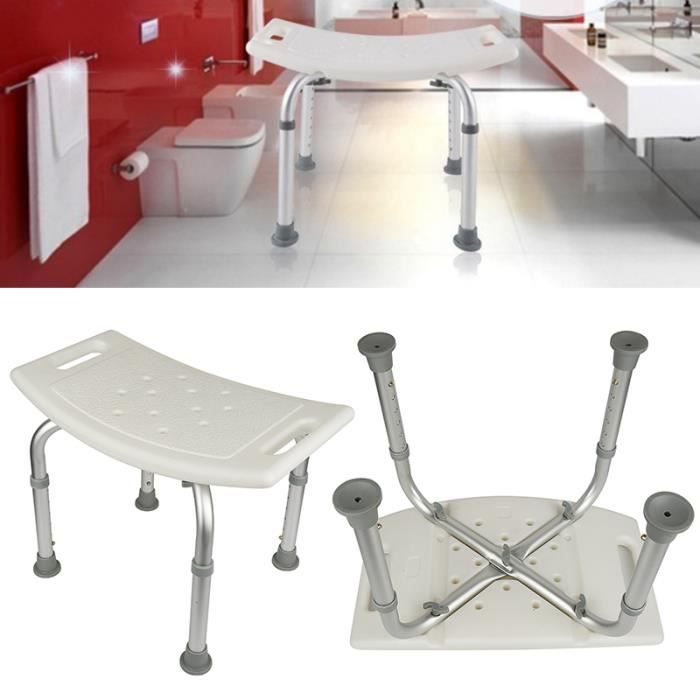 Siège de bain & Chaise de douche & Tabouret baignoire, 51*39*60cm