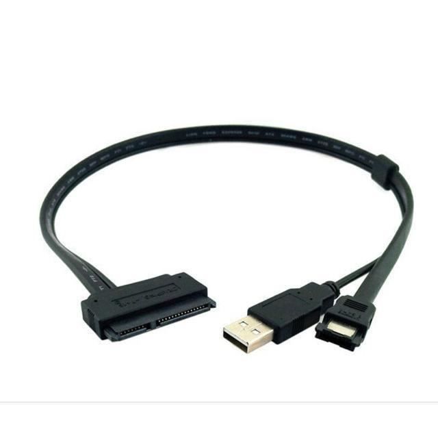 LR Disque dur SATA 22pin vers eSATA données USB Propulsé Adaptateur de