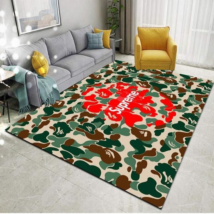 Tapis de couloir lavable pour couloir, cuisine, salon, chambre à coucher, buanderie - 50 x 100 cm - Dos antidérapant