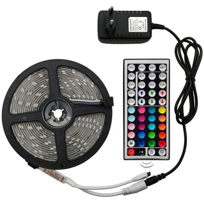 15€15 sur Bande lumineuse IP65 étanche 5050 RGB LED contrôleur Bluetooth 15m  Multicolore MK30 - Luminaires extérieur - Achat & prix