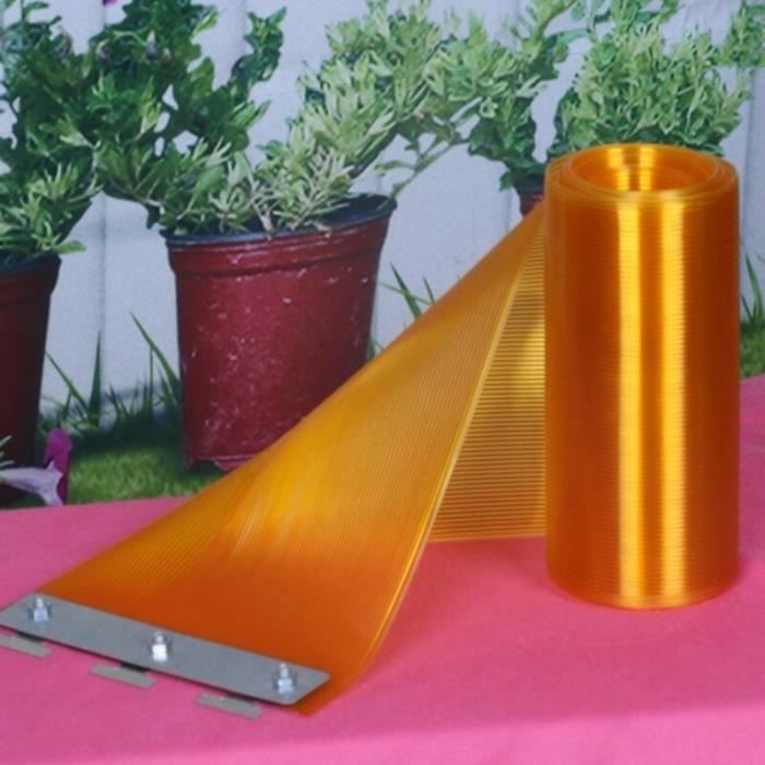 QHLTY Rideaux De Porte En Plastique Transparent, Résistant à