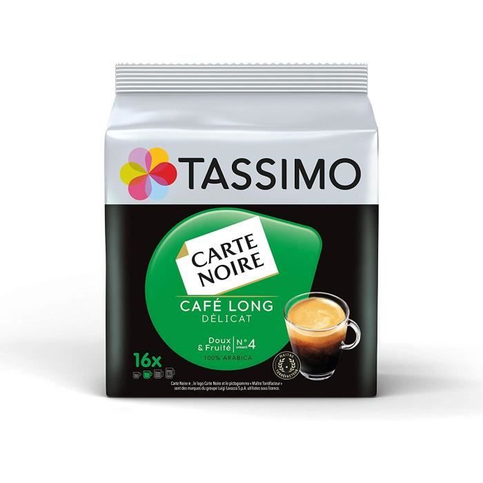 TASSIMO Café Dosettes au Lait - Lot de 5 x 16 boissons - Cdiscount