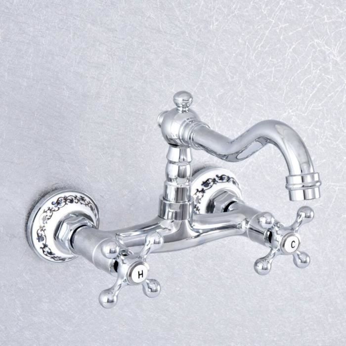 Bec De Robinet Pivotant En S Pour Cuisine Murale - Laiton, 3/4 X 25cm, Schläfer