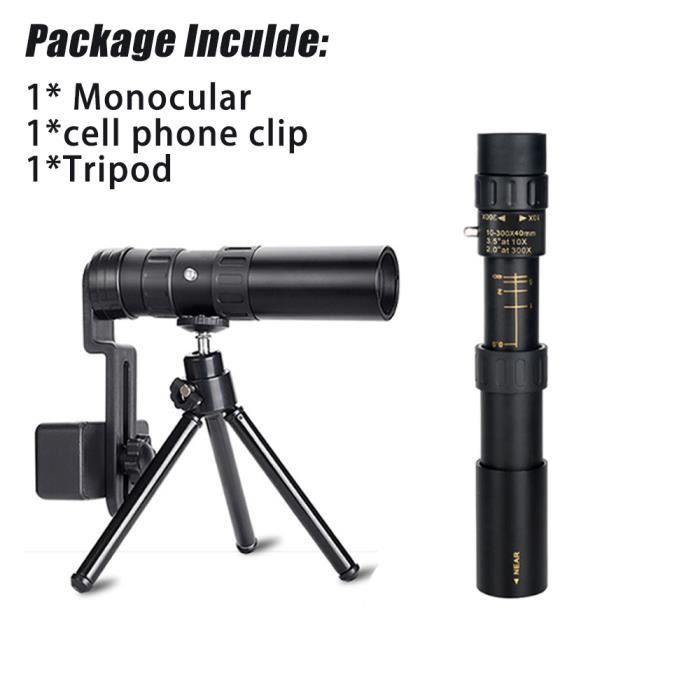 Télescope Monoculaire étanche HD 8x42 Avec Sangle à Main, Lentille - 11