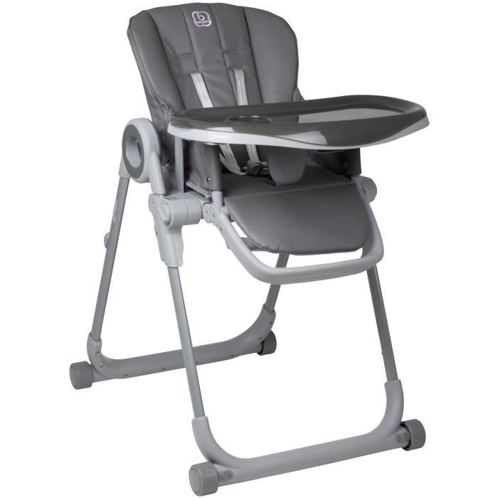 chaise haute évolutive divan gris Babygo
