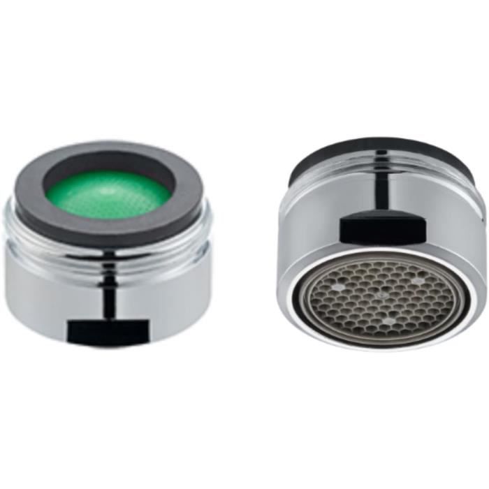 Aérateur De Robinet Double Flux 6L/min - économie D'eau, Facile à Installer, Inox