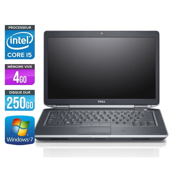Achat PC Portable Dell Latitude E6430 - Core i5-3320M - 4Go - HDMI pas cher