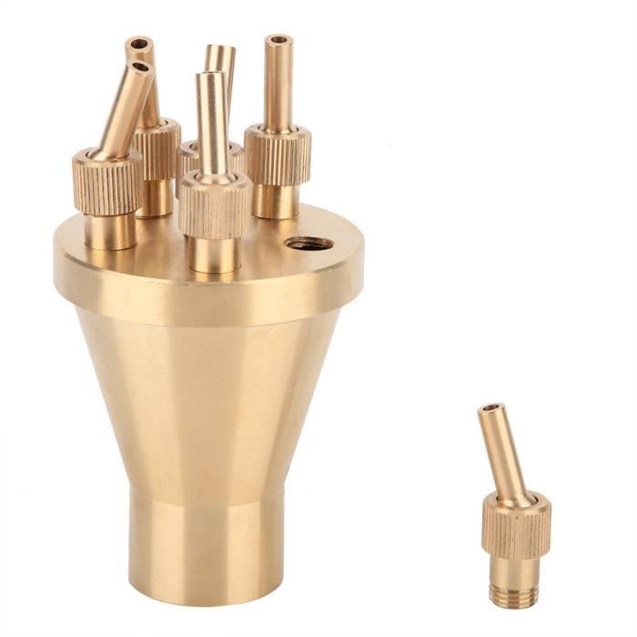 Système d'arrosage,1PC M14 Nozzle--buse de fontaine réglable en laiton