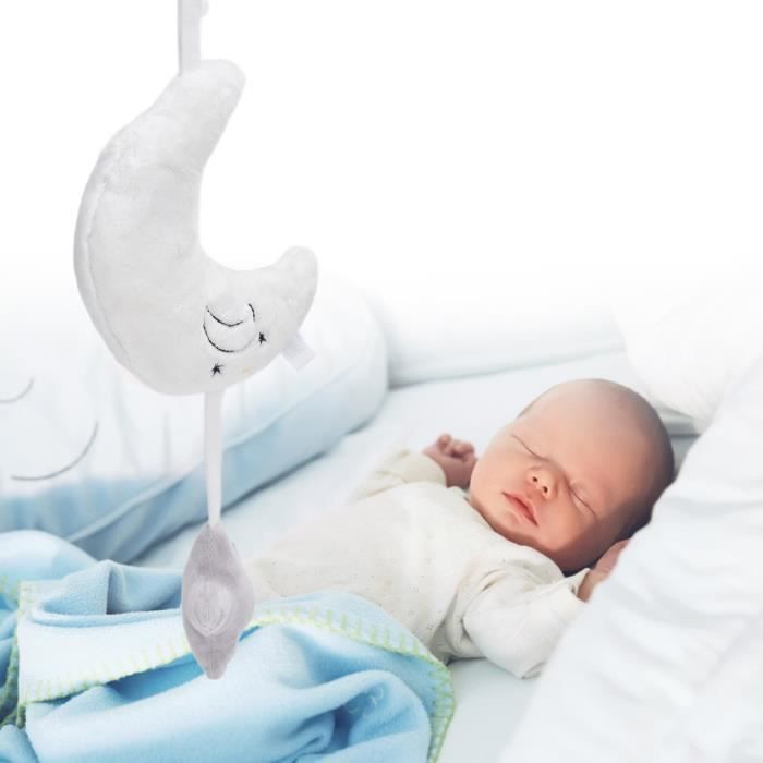 Bestcool Jouet Peluche Musical Bébé – 5 Sons – Hochet, Crépitement, Cloche, Mélodie – Dès 0 Mois
