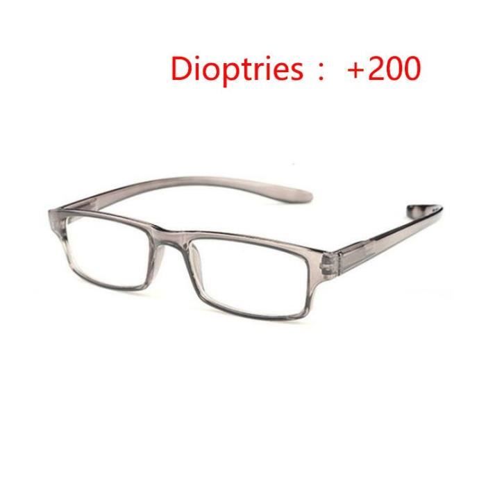 Prescription +400 Lunettes de lecture extensibles ultralégères