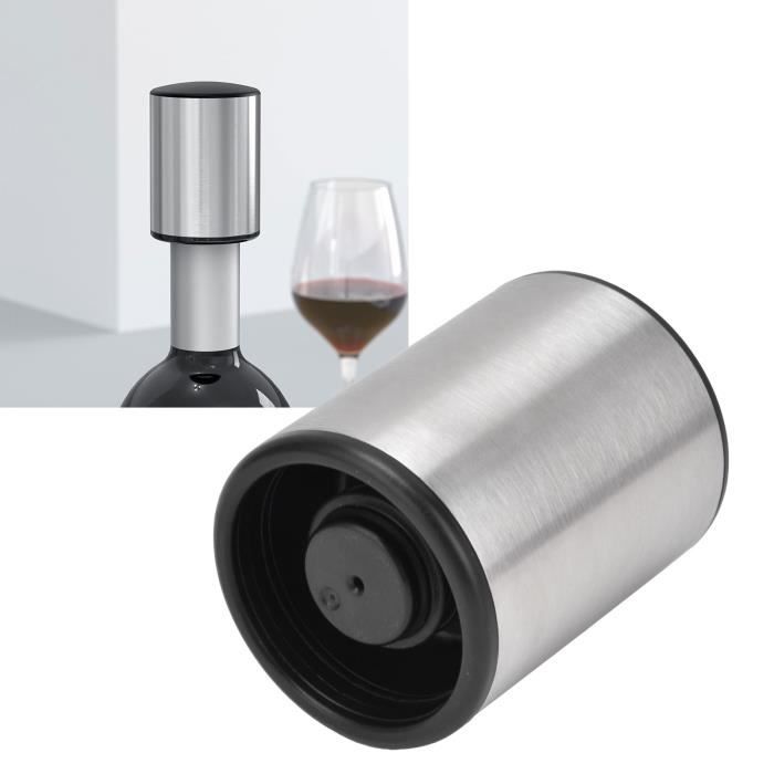 EJ.life Économiseur de vin Bouchon de vin en acier inoxydable Bouchon de  bouteille de vin Durable et portable pour garder le vin