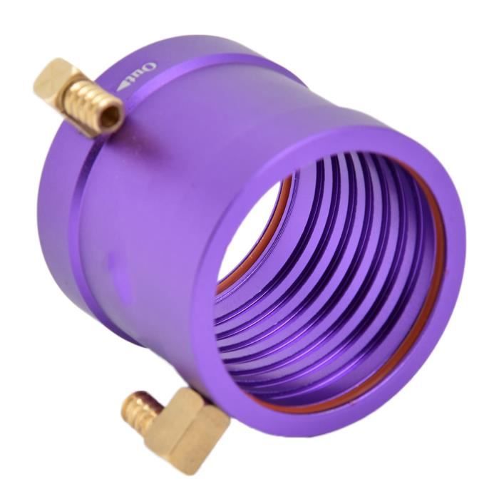 Veste De Refroidissement Par Eau En Alliage D'aluminium Pour Moteur RC - Diamètre Intérieur 36 Mm, Couleur Rouge
