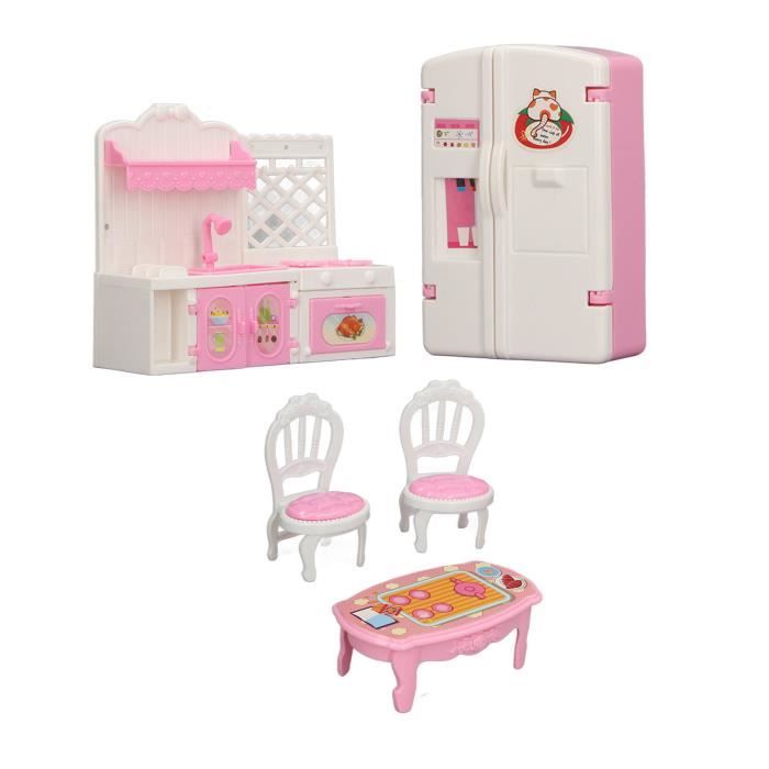 Mini Cuisinière Pour Maison De Poupée - Accessoire Décoratif En Bois JOINPAYA - Meuble Cuisine Miniature 1:12