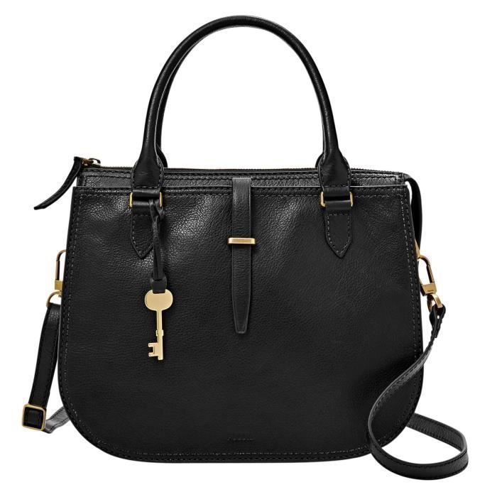 FOSSIL Ryder Satchel Black 77919 Achat Vente FOSSIL Ryder