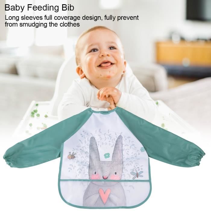 Garosa bavoir bébé fille Bavoirs pour bébé Tablier d'alimentation en tissu  pour nouveau-né imperméable à l'eau de dessin - Cdiscount Puériculture &  Eveil bébé