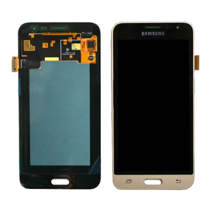 Ecran tactile + LCD doré de remplacement pour Samsung Galaxy J3 2016 J320 / J320F / J320M / J320Y