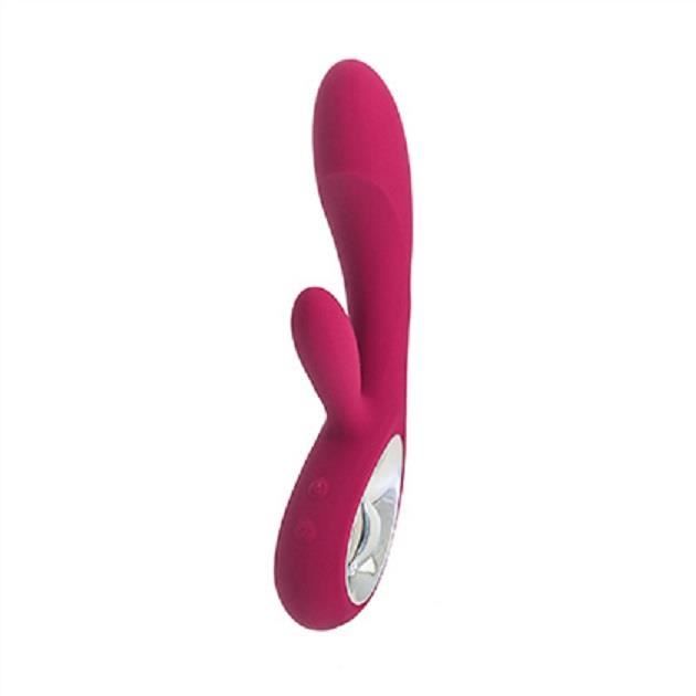 Vibromasseur - CONDOMSCO - Linger Duo - Double Stimulation - Silicone -  Cerise - Cdiscount Boutique Erotique