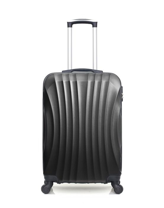 HERO - Valise Weekend ABS MOSCOU-A 60 cm 4 Roues - NOIR