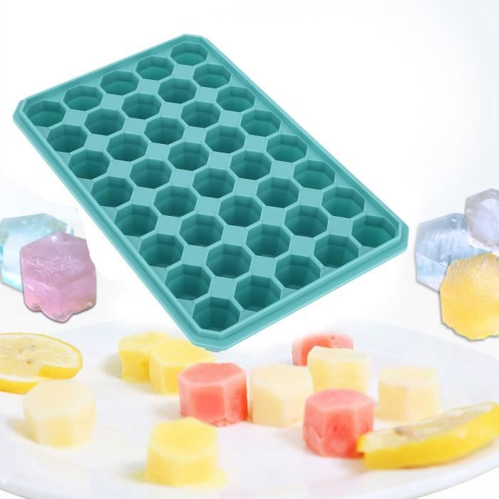 Moule,Moule à Boule De Glace En Silicone, 4 Cavités, Pour Cocktail, Whisky, Glaçons, Sphère