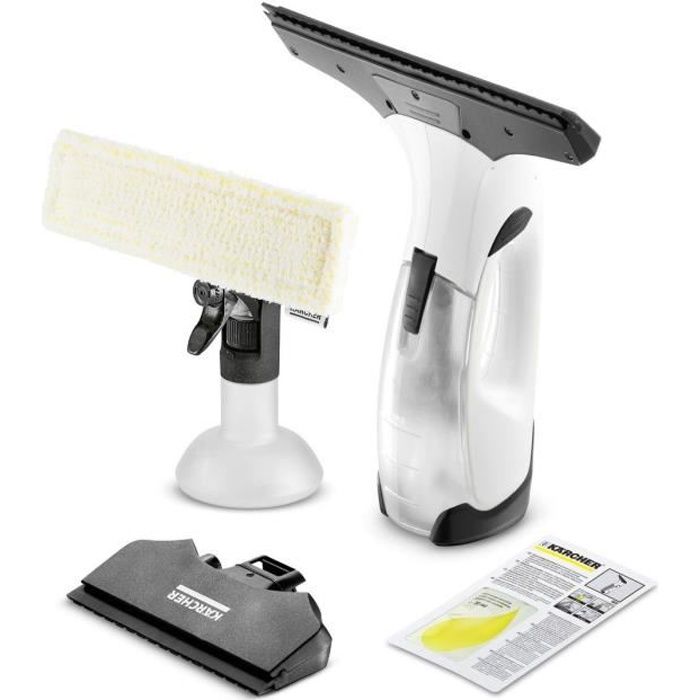 NEW KARCHER WV 2 Plus - Nettoyeur de vitres - 2 raclettes (170 mm + 280 mm) - Autonomie 35 min - Net