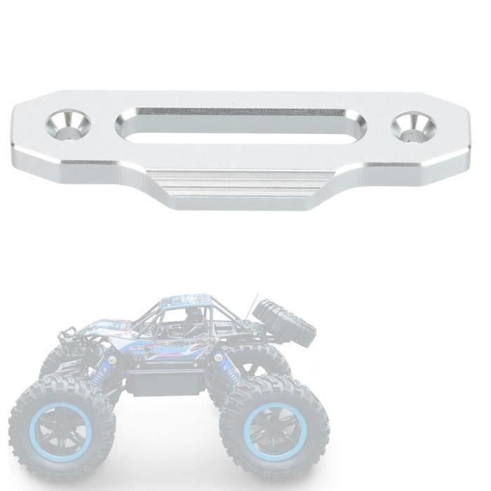 Treuil Métallique Pour Voiture RC 1/10 - Compatible SCX10, D90, D110 - Mini Treuil Électrique Rouge Pour Modèles Tout-Terrain - 3