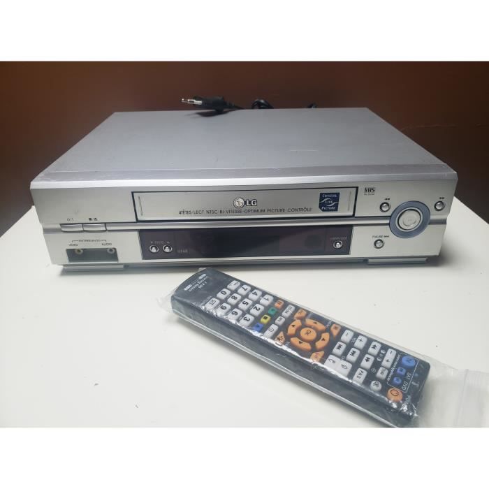 MAGNETOSCOPE LG VF48 LECTEUR K7 CASSETTE VIDEO VHS VCR PAL SECAM +