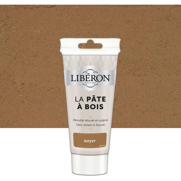 Pâte à bois - LIBERON - Réparation du bois - Noyer - 150gr