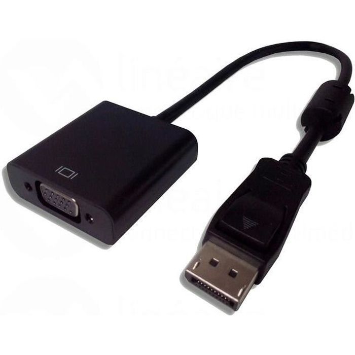 DeLOCK 62656/ C/âble Adaptateur DisplayPort 1.1/ m/âle vers 1/ x VGA 1/ x HDMI 1/ x et 1/ x DVI 24/ 1/ Noir