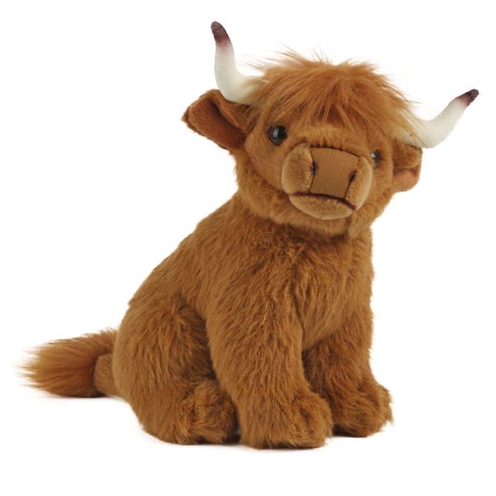 scottish highland cow plush