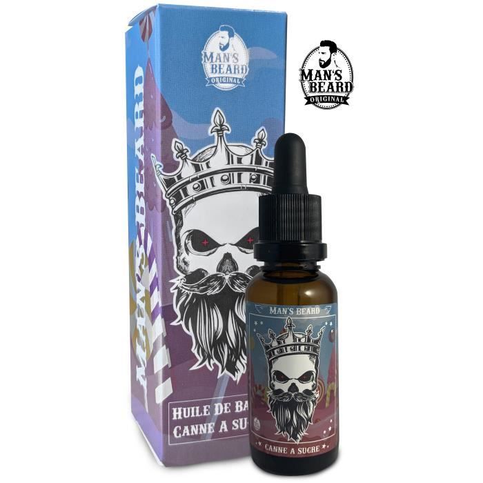 MAN S BEARD Man's Beard - Huile de Barbe parfum&eacute;e - Canne &agrave; Sucre - 30ml