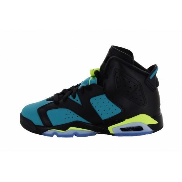 Basket Nike Air Jordan 6 Retro ( Bleu Bleu - Cdiscount Chaussures