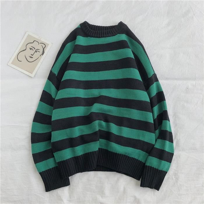 Pull Blanc, Noir, Rouge – Taille XL En Laine Mix – Occasion Très Bon état