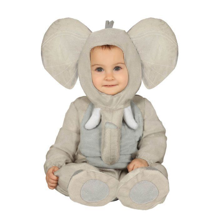 Déguisement d'éléphant avec son et capuche pour enfant