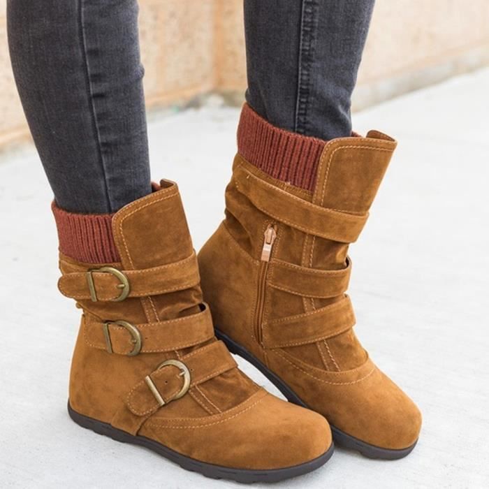 Bottines D'hiver Pour Femmes - Imperméables, Chaudes Et Ultra Confortables Pour Affronter La Neige Et Le Froid - 8