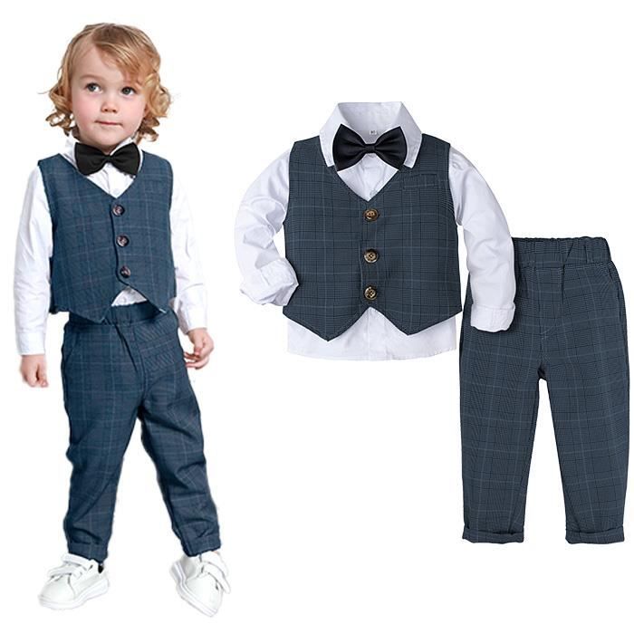 Tenue de Cérémonie Bébé Garçon - Tenue de Baptême Bébé