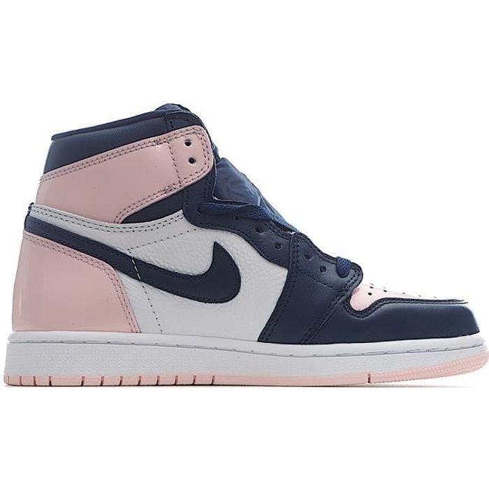 Jordan 1 rose et noir - Cdiscount