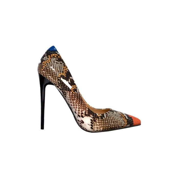 Escarpins Femme Taill Motifs serpent Talon aiguille 9cm Orange Achat Vente Escarpins Femme Taill Motifs serpent Talon aiguille 9cm Orange pas cher Cdiscount