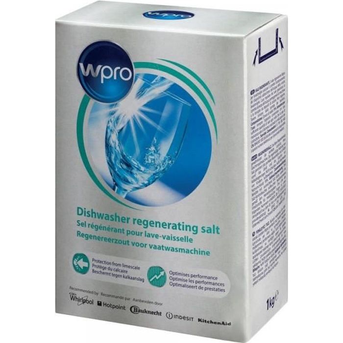 DWS115 - Sel régénérant lave vaisselle WPRO - 484000008555