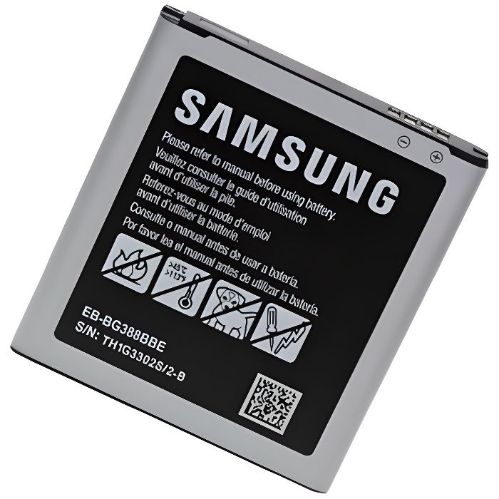 Batterie dorigine Samsung pour Samsung Galaxy Xcover 3 G388 - Lithium Ion - 2200 mAh - 3.85 V