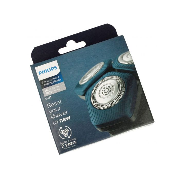 Têtes de rasoirs PHILIPS SH7150 Série 50007000 Lavable Sans fil Mixte