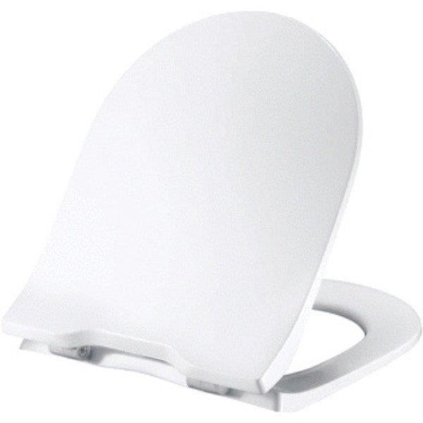 Pressalit - Abattant De Toilettes Dania - Plastique Renforcé - Charnières Inox - Support Jusqu'à 240 Kg - 12