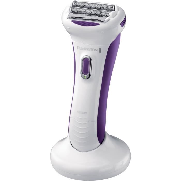 Remington WDF5030 Rasoir Electrique Femme Smooth Silky Etanche Rechargeable, Bande Hydratante Huile 