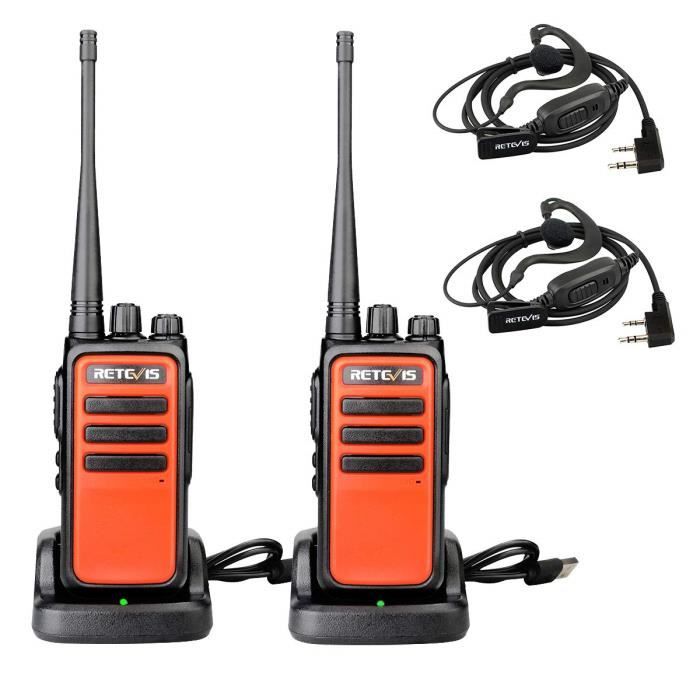 Retevis NR40 Talkie Walkie Haute Puissance, Numérique Et