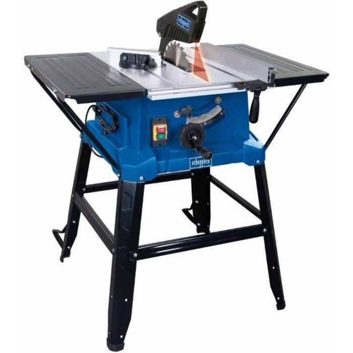scie circulaire sur table scheppach 254 mm 2000w hs110 cdiscount bricolage