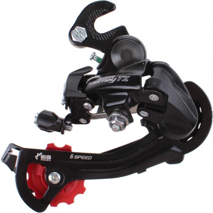 Dérailleur arrière Shimano Tourney RD-TZ500 - Noir - 6 vitesses