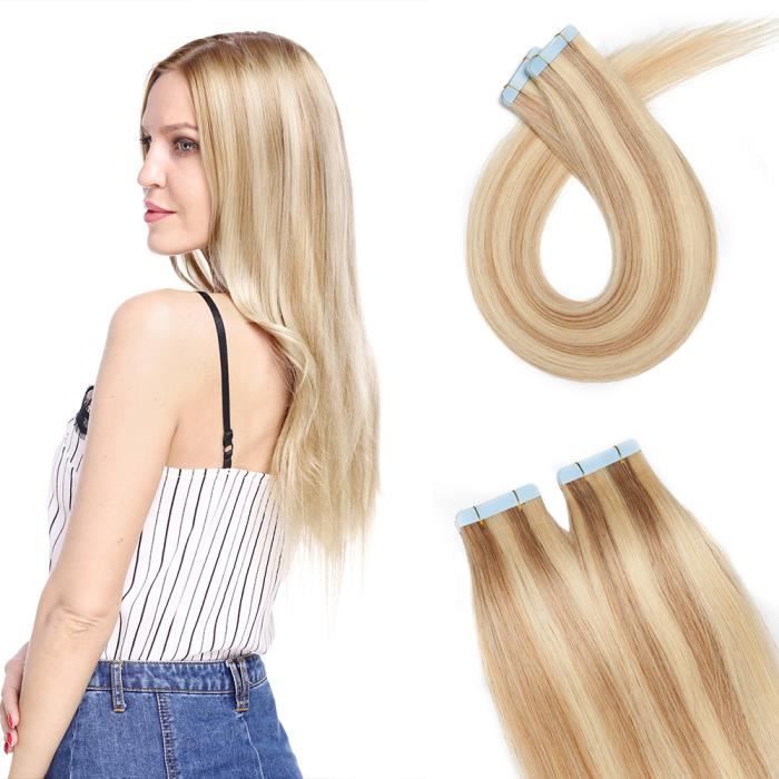 Extension A Froid Extensions Adhesives Cheveux Naturels 60G [20 PCS X