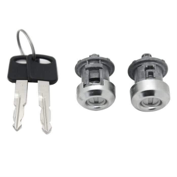Kit Serrure Porte BMW Série 5 E60 E61 E62 2003-2010 - Cylindre + Clé - Avant Gauche